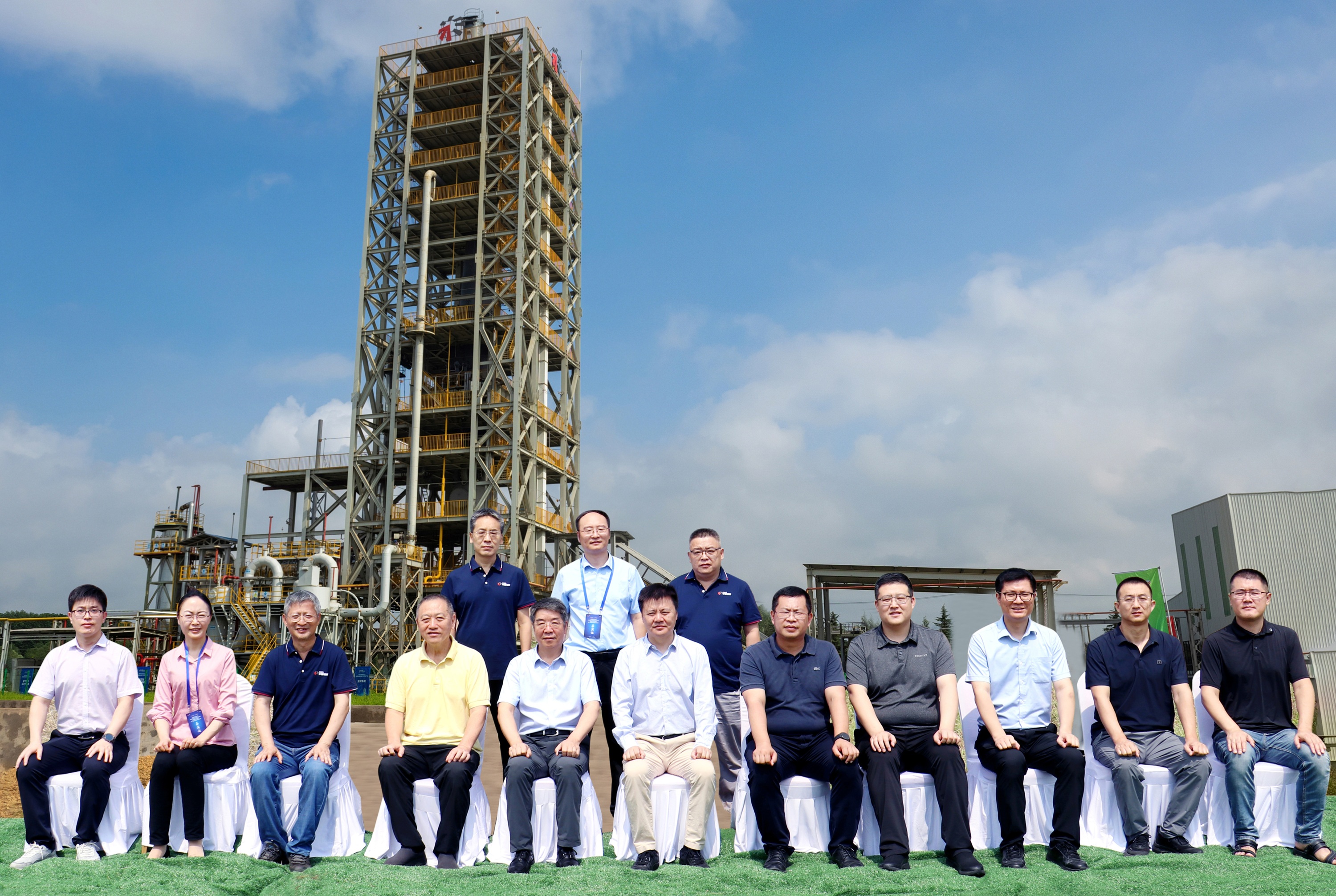 中國鋼鐵工業(yè)協(xié)會黨委副書記、秘書長姜維一行到訪中國鋼研臨沂純氫冶金中試基地